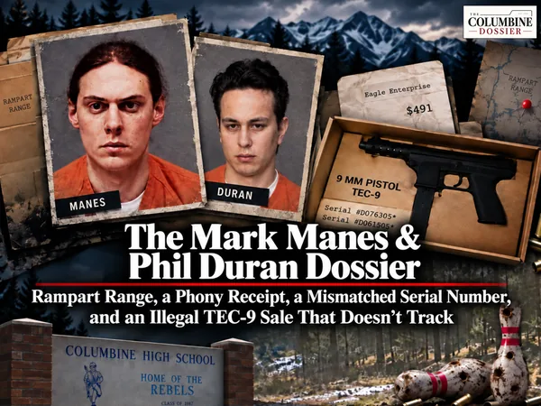 The Mark Manes & Phil Duran Dossier cover