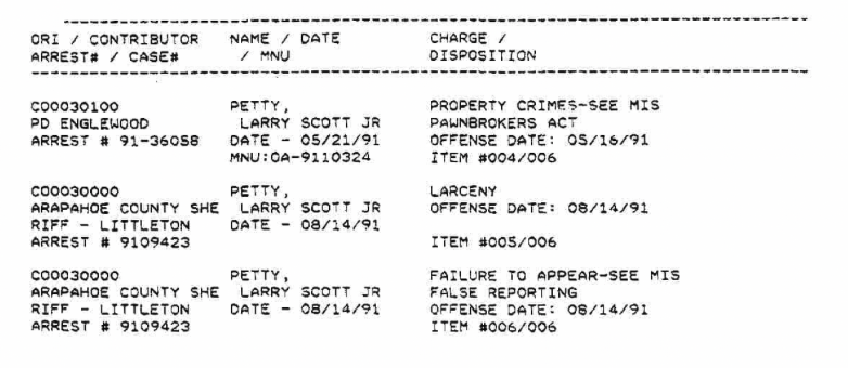 Document image from The Neil Gardner Dossier